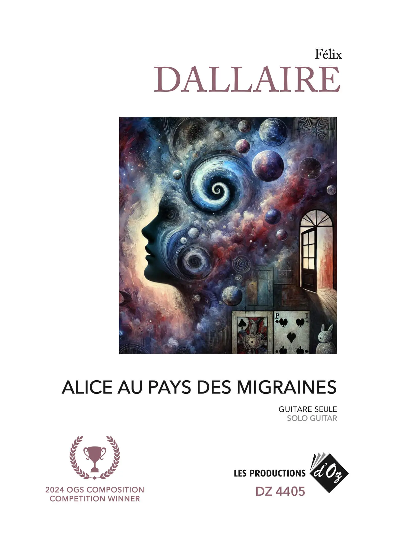 Dallaire | Alice au pays des migraines for solo guitar